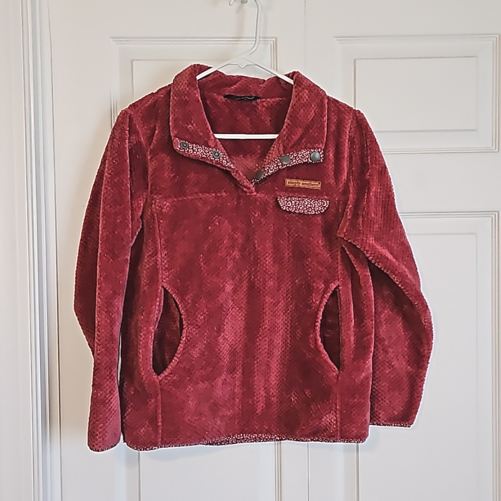 4 for $25! Simply Southern Fuzzy Pullover
